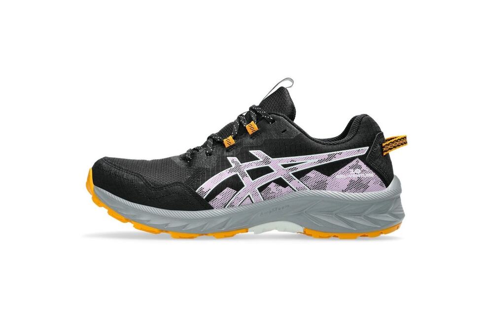 Asics Gel Venture 10 Black/Purple Women's Running Trail Shoes Size 8.5